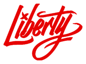 logo liberty rojo